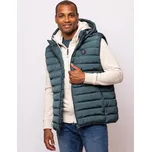 Heavy Tools pánská prošívaná vesta Wanti eukalyptová Velikost: S