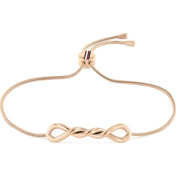 Náramek Tommy Hilfiger Elegantní bronzový náramek Twist 2780731 + 2 měsíce na vrácení zboží