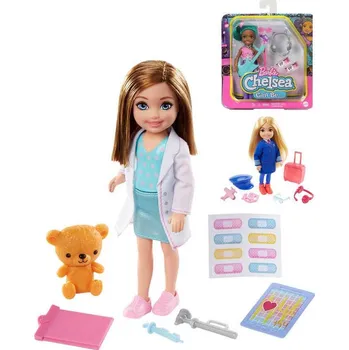 Hračka Mattel BRB Barbie Chelsea povolání set panenka s doplňky 5 druhů
