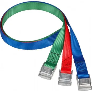 Upínací popruh BERGER – HUCK Rychloupínací popruh s přezkou, délka 100 cm, modrý