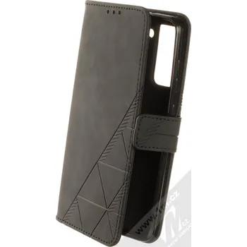 Pouzdro na mobilní telefon 1Mcz Porto Book flipové pouzdro pro Samsung Galaxy S21 FE černá (black)