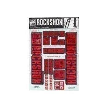 Vidlice na kolo Rock Shox DECAL KIT 35MM DC (Oxy Red)