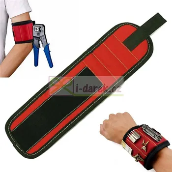 Žertovný předmět Magnetický náramek pro kutily 3 magnety