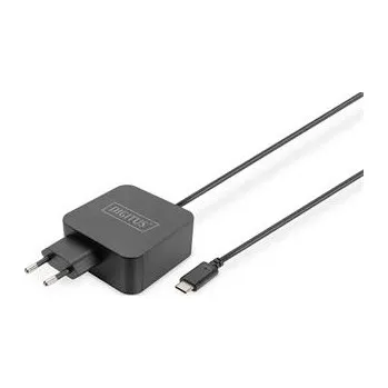 Adaptér k notebooku DIGITUS Nabíječka pro notebooky USB-C Napájení 65W PD3.0