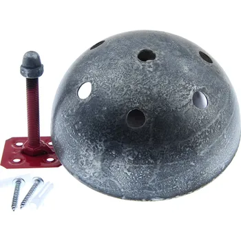 Příslušenství pro svítidlo Baldachýn stropní i nástěnný k lustrům 120 mm 2-12 otvorů, patina Starostříbrná