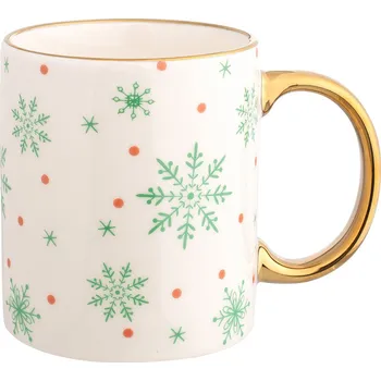 Altom Porcelánový hrnek Xmas, 300 ml, béžová