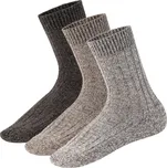 VFstyle Dámské vlněné ponožky Norwegian Barva: Béžová, Velikost: 35 - 38
