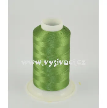Nit vyšívací nit zelená ROYAL C459 návin 1000m viskóza Jednotka: 1 kón návin 1000m***SKLADEM 7 kónů