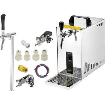 Výčepní pípa LINDR.CZ Pygmy 20/k NEW Green Line 2x naražeč +stojan tube