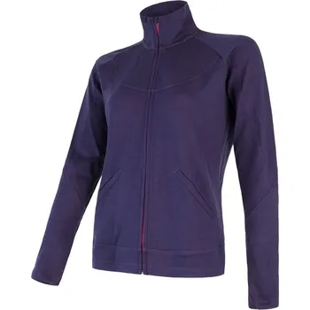 Dámská mikina Mikina dámská SENSOR MERINO UPPER, fialová Velikost: S