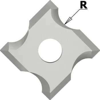 Fréza IGM N034 Žiletka tvrdokovová radiusová - R3 mm MDF+