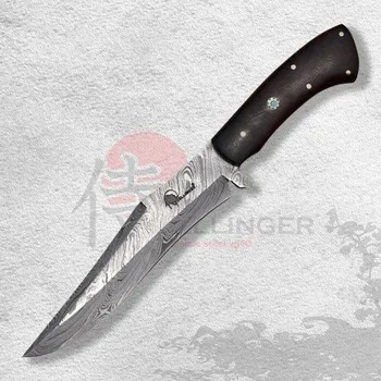 lovecký nůž Dellinger Damask Iron Wood SXLMB-DD2015K162Z