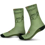 Delphin Carp ponožky zelené 41-46