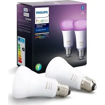 Žárovka Philips Hue White and Color ambiance 6,5W E27 set 2ks