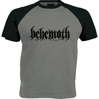 šedo černé triko Behemoth