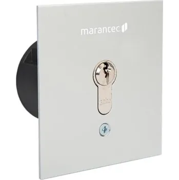 vypínač marantec Command 314 - klíčový spínač pro zapuštěnou montáž, 2pólový, bez aretace, pro ovládání pohonu brány a vrat