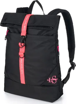 Městský batoh LOAP Espense 16 l černý/růžový