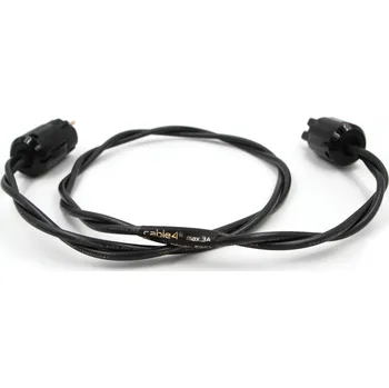 Napájecí kabel Cable4 BLACK Power SRC EU-IEC 1,5m