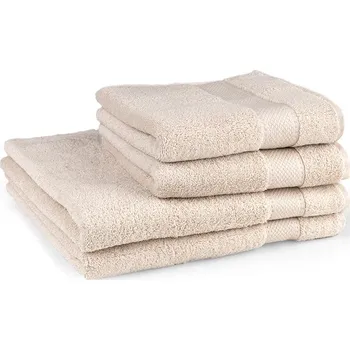 Ručník Tegatex Bavlněný ručník / osuška z bavlny- béžová Velikost: 70*140 cm