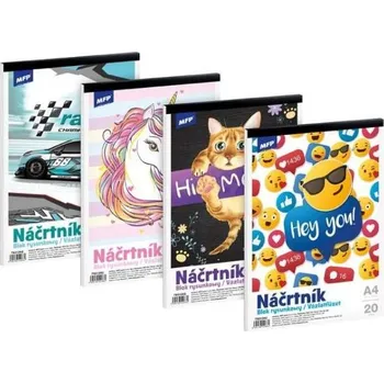 Sešit Náčrtník MFP A4/20listů