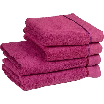 Ručník Tegatex Bavlněný ručník / osuška z mikro bavlny- fialová Velikost: 70*140 cm