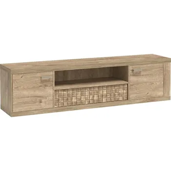 Televizní stolek TV stolek N13 Jarstol NATURAL dub ribbeck / kostka
