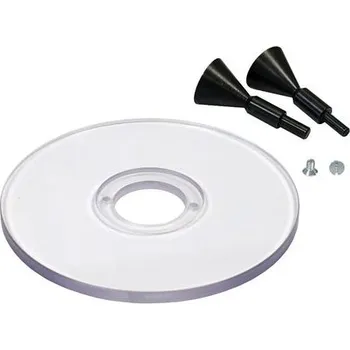 IGM Univerzální průhledná frézovací deska - pro stopky S= 6,35-8-12-12,7mm