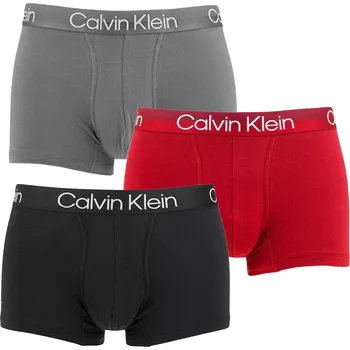 Calvin Klein boxerky NB2970A 3 pack 6IO - Vícebarevné / L