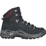 LOWA Renegade GTX Mid Black/Burgundy 38