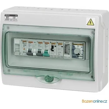 Rozvaděč F1VP3 pro filtraci 230V, výměník, protiproud 400V