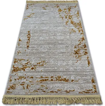 Koberec Kusový koberec MANYAS Xia hnědo-krémový, velikost 80x150