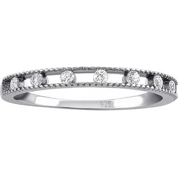 Prsten Stříbrný prsten Erica s Brilliance Zirconia velikost obvod 54 mm DCC08011RW-obvod 54 mm