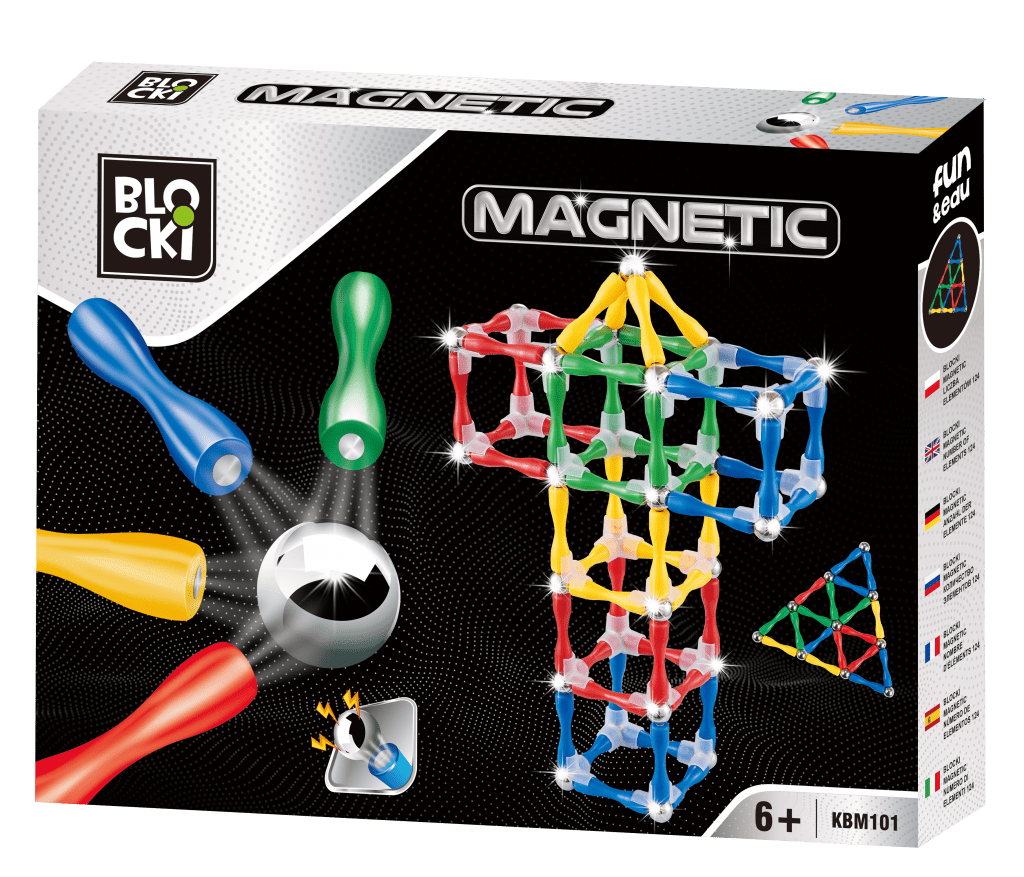 Blockki Blocki Magnetic 124 dílků - Zbozi.cz