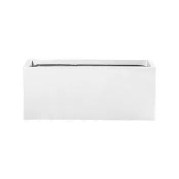 Květináč Moderní květináč Fiberstone Balcony S Glossy White 20x50x20cm