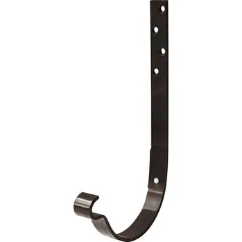 okap Okapový hák PRECIT rovný Ø 100 mm hnědý