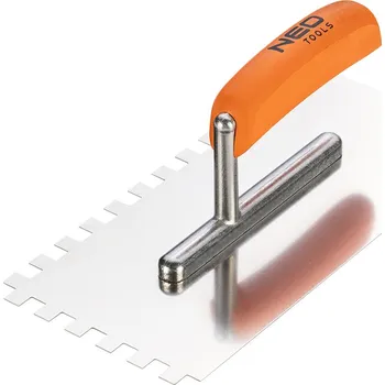 Zednické hladítko NEO TOOLS Hladítko se zuby, 270 x 128 mm, 10 x 10 x 10 mm