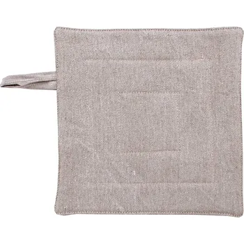 Kuchyňská zástěra Snový svět Lněná chňapka čtvercová přírodní