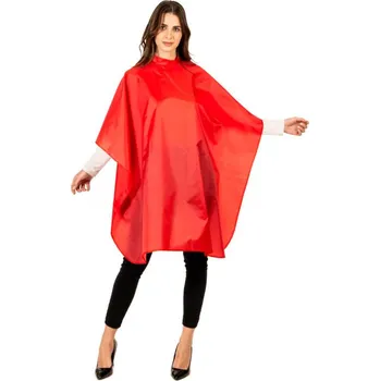 Labor Pro Kadeřnický plášť ZERO na stříhání dlouhý na cvočky Barva: Červená