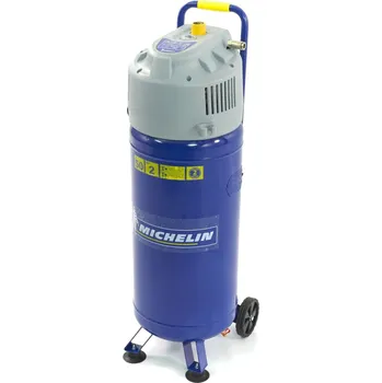 Kompresor Bezolejový, vertikální, přímo hnaný kompresor, 8 barů, 50 l, 1,5 kW, 220 l/min, 230V, MICHELIN MVX 50/2 (MICHELIN)