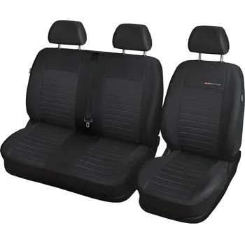 Potah sedadla Automega Autopotahy OPEL VIVARO II, 3 místa, nedělená dvojlavice, od r. 2014, prolis