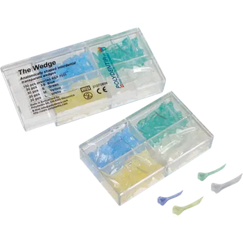 Vyšetřovací rukavice Polydentia Transparentní klínky Barva: L široký, 100 ks