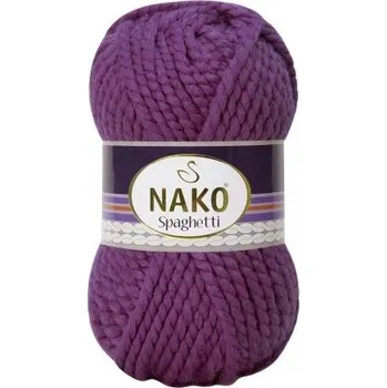 Příze Nako Pletací příze Nako Spaghetti 3853 - fialová