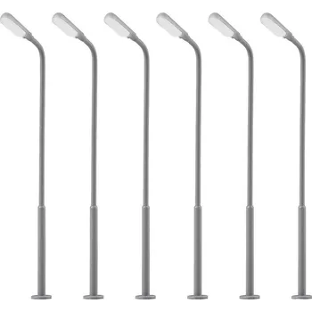 Modelová železnice VIESSMANN 69906 TT Lampa pouliční 71mm LED bílá 6ks VI69906
