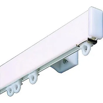 Venda kolejnicová garnýž hliníková komplet Bianco bila 1,00 m