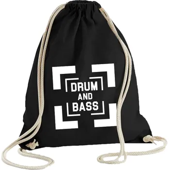 Sportovní vak DNBMARKET.CZ Vak DNB SquareInSquare černý