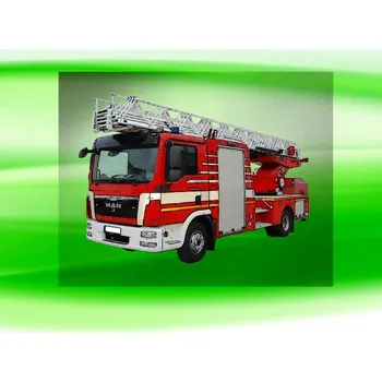 Nášivka MAN žebřík DTF nažehlovačka 10x6cm (nažehlovačka HASIČSKÉ AUTO)