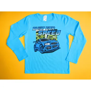 Arex, ČR Chlapecké tričko dlouhý rukáv Speed 2 - vel. 128 Barva: tyrkysově modrá, Velikost: 128