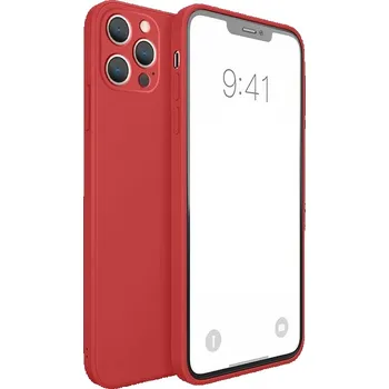 Silikonový kryt pro iPhone 14 Pro Max - Červený
