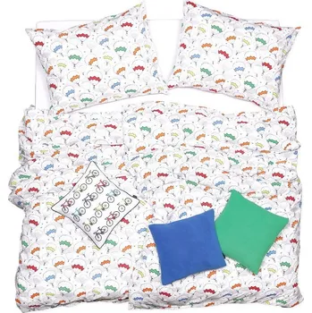 Povlečení SCANquilt povlečení KLASIK balóny bílobarevná 140 x 200/70 x 90 cm