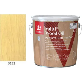 Olej na dřevo Tikkurila Valtti Wood Oil - PUUÖLJY - 2,7L - 3132 + dárek k objednávce nad 1000Kč